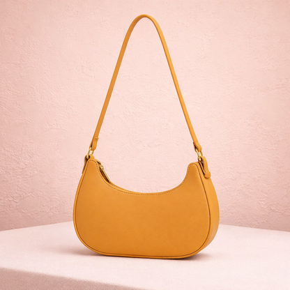Premium Curve Moon Bag – Elegant Crescent Shoulder Bag