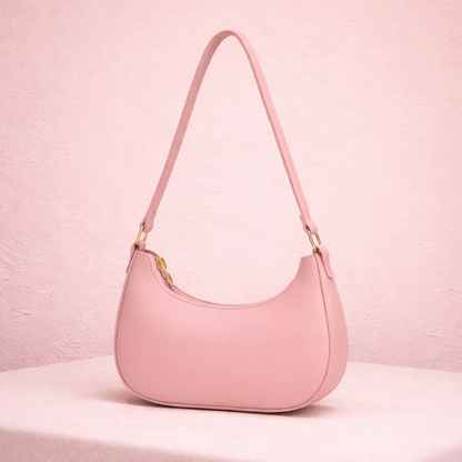 Premium Curve Moon Bag – Elegant Crescent Shoulder Bag
