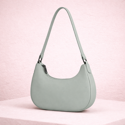 Premium Curve Moon Bag – Elegant Crescent Shoulder Bag